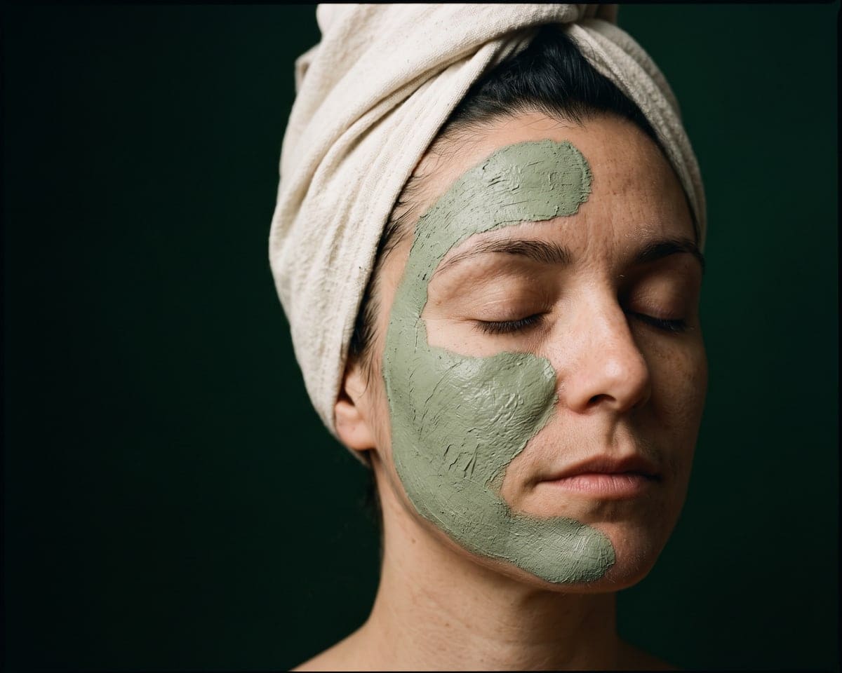 Mascarilla de arcilla verde